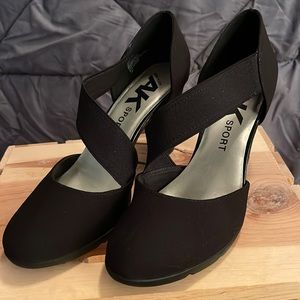 Anne Klein Sport Heels, Size 9, Black